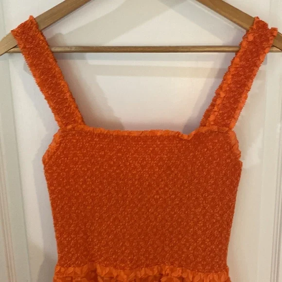 Alice and Olivia Neva smocked dress